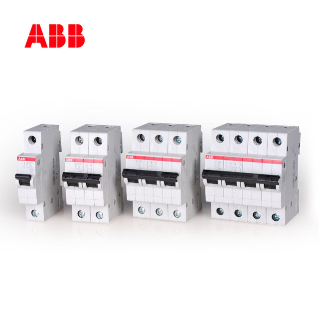SH201-B6 Interruptor de circuito en miniatura y alta capacidad de ruptura 1P B 6 A para el sector industrial