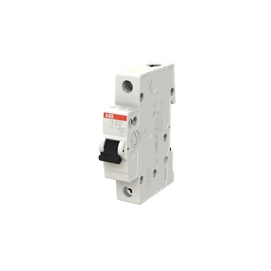 MCB SH201-B40 Interruptor de circuito en miniatura 1P Corriente nominal 40A Mini Tamaño Voltajón nominal 220