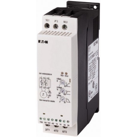 DS7-340SX024N0-L arrancador suave de 3 fases 400V 11KW para operaciones de ahorro de energía
