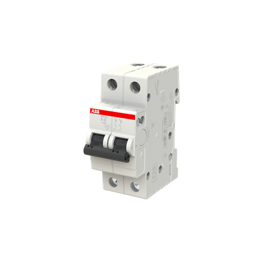 BCD Curva B MCB SH202-B40 Interruptor de circuito en miniatura 2P 40 A para protección eléctrica