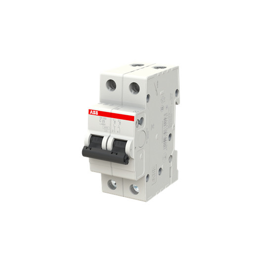 MCB SH202-C25 Interruptor de circuito en miniatura de alta capacidad de rotura 2P C 25 A con curva C