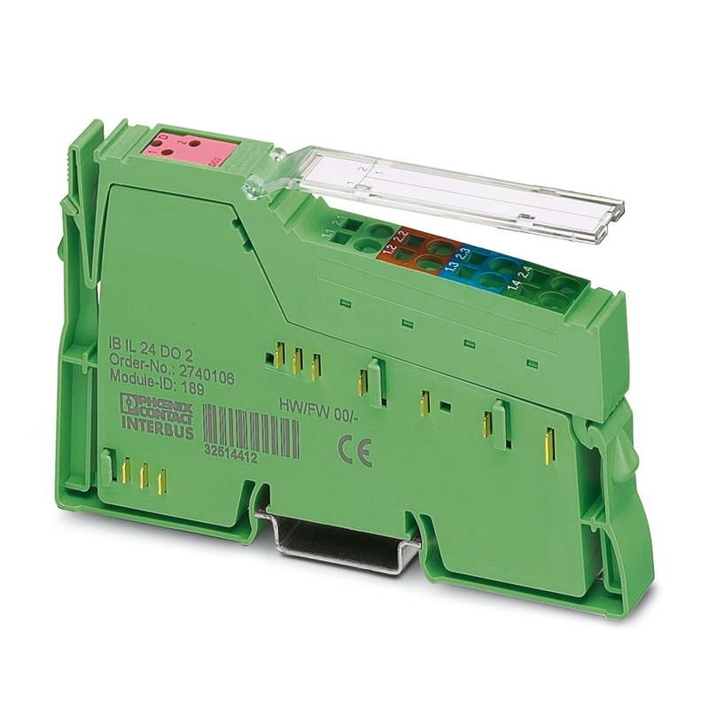 Nivel de protección IP20 2861263 IB IL 24 DO 2-2A-PAC Módulo digital de contacto con Phoenix
