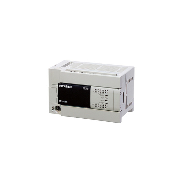 FX3U-32MT/ESS PLC para entradas AC 100-240 V 16 DC 24 V 16 salidas de transistores de Mitsubishi