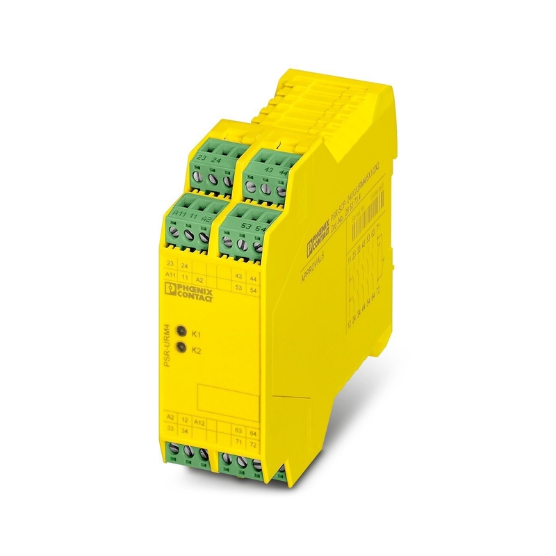 Teoría del relé de voltaje PSR-SPP-24UC/URM4/5X1/2X2 Módulo de extensión para el apagado de seguridad
