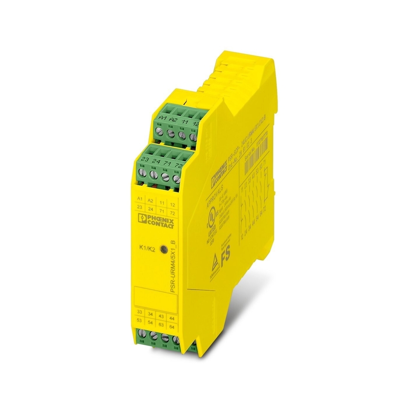 Modulo de extensión PSR-SCP-24UC/URM4/5X1/2X2/B con apagado de seguridad y relé de acoplamiento