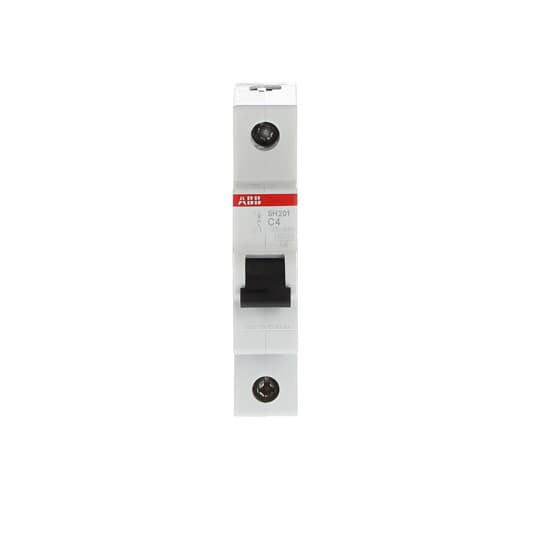 1P MCB SH201-C4 Interruptor de circuito en miniatura Número de polo 1 220V Voltado nominal 220