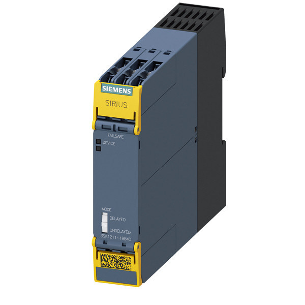Terminal de tornillo y extensión de salida 4RO 3SK1 Relay de seguridad para una durabilidad a largo plazo