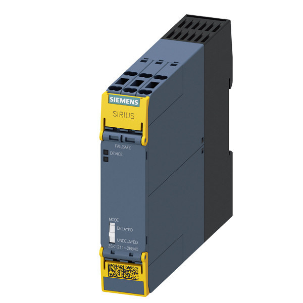 PLC 3SK1211-2BB40 Relé de seguridad 3SK1 4RO Extensión de salida Terminal cargado por resorte DC 24V