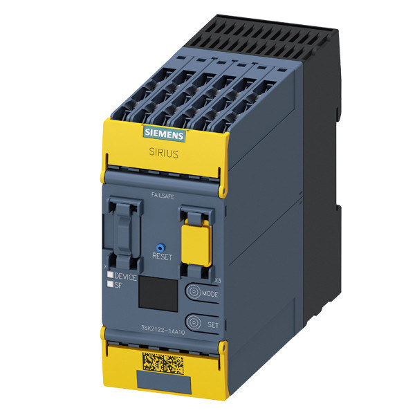 Unidad básica de relevo de seguridad SIRIUS 3SK2122-1AA10 para aplicaciones industriales