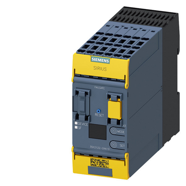 3SK2 Unidad básica del relé de seguridad 3SK2122-2AA10 con terminal de 45 mm de ancho y de resorte