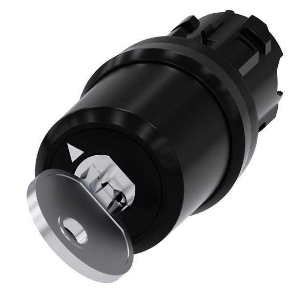 Plastico 3SU1000-5BF01-0AA0 SIRIUS ACT Conmutador de llave 2 Posiciones mantenidas para el PLC 90