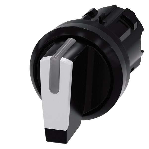 3SU1002-2BL60-0AA0 Interruptor de selección de posición de 3 posiciones de manija corta de plástico para el PLC SIRIUS ACT