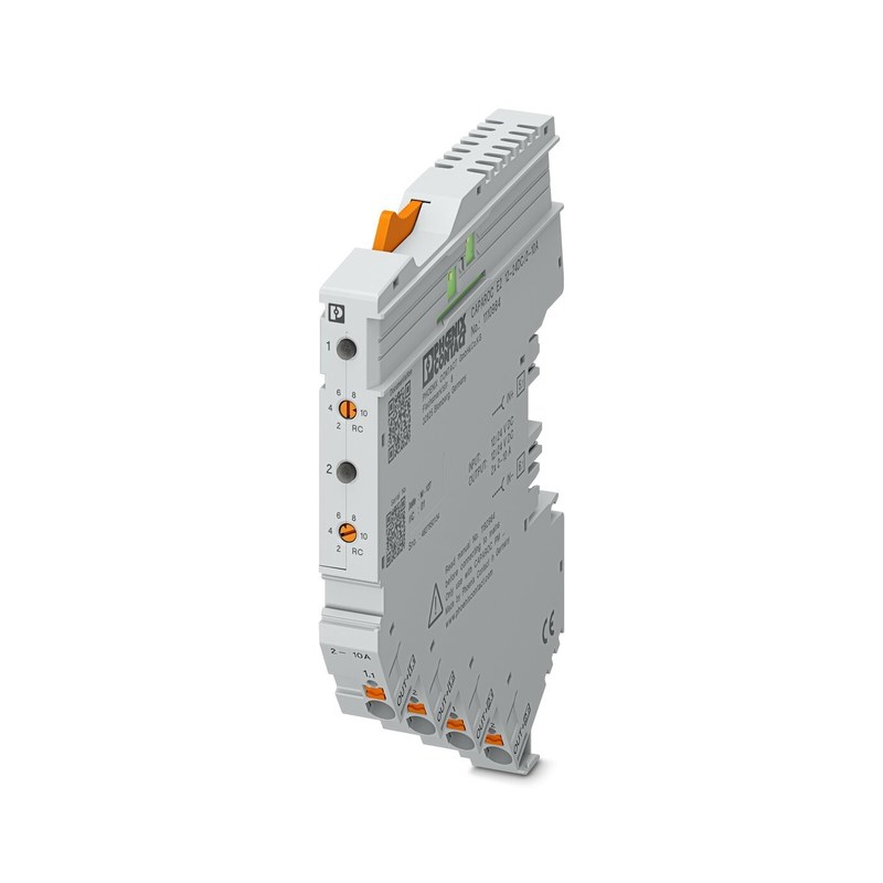 CAPAROC E2 12-24DC/2-10A Interruptor de circuito de equipos electrónicos con 2 polos Número