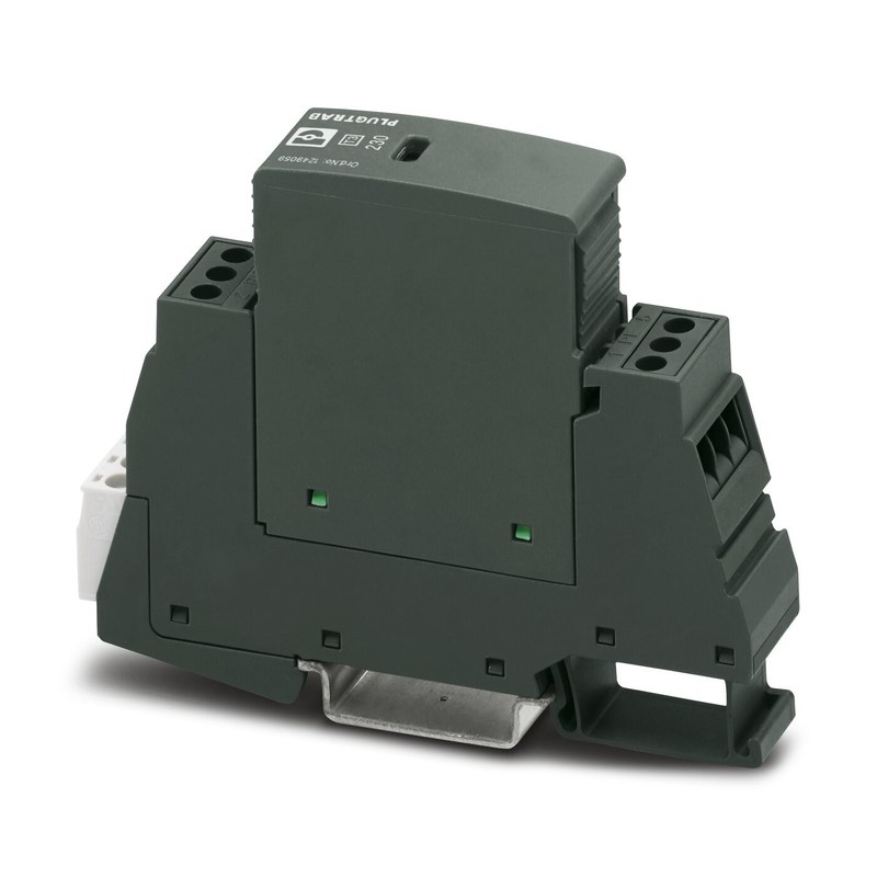 2 Polos de tensión nominal de 250 V CA 125 V CC 200 mA DC 1249060 PLT-EE-T3-230AC-R Dispositivos de protección contra sobretensiones de tipo 3