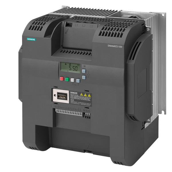 SINAMICS V20 FSE IP20 3AC 400 V con convertidor de frecuencia de pantalla 6SL3210-5BE32-2UV0