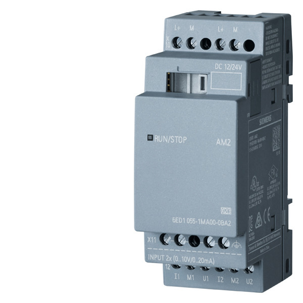PLC LOGO 8 AM2 Módulo de expansión 6ED1055-1MA00-0BA2 para la interfaz de comunicación Modbus