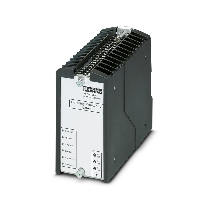 Sistema de medición de corriente eléctrica de 24 V DC 2800618 LM-S-A/C-3S-ETH con 4 polos