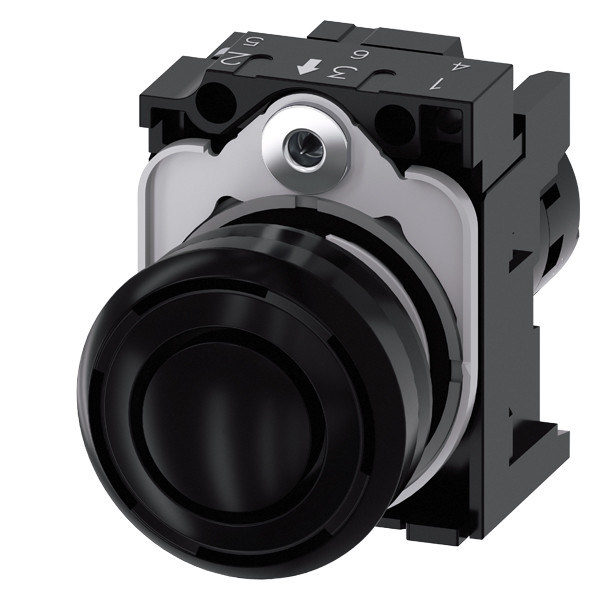 Unidad compacta 3SU1200-6KB10-1AA0 Plástico con terminal de tornillo de 24 V CA/CC SIRIUS ACT