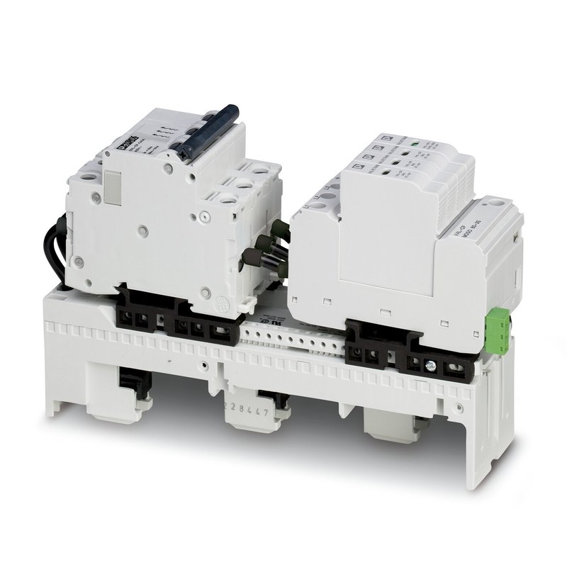 Protector contra sobretensiones de tipo 2 de 240 V AC 4 Polo 2804403 VAL-CP-MOSO 60-3S-FM