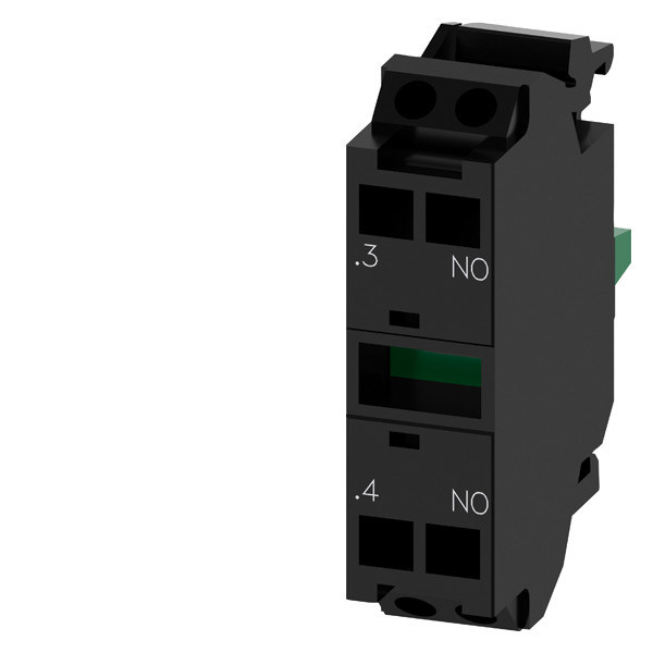 PLC 3SU1400-1AA10-3BA0 Módulo de contacto SIRIUS ACT para el montaje frontal y las aplicaciones 1NO