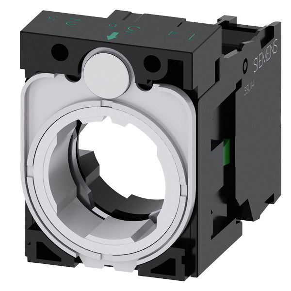 PLC 3SU1500-1AA10-1BA0 Plástico 3 Lugares Terminal de tornillo 1NO SIRIUS