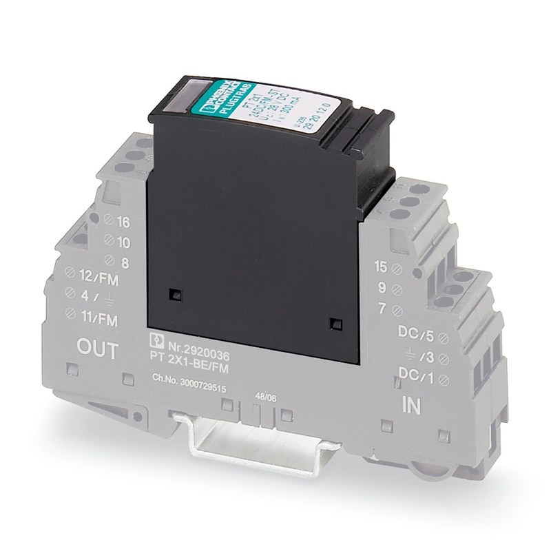 5DC-ST Protector contra sobretensiones enchufe 2856061 PT 2X1- Voltado nominal 5 V CC Número de polo 4