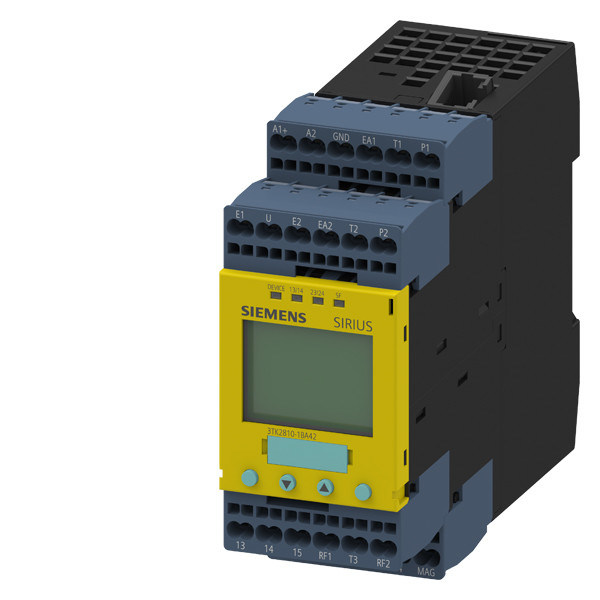 Actualice su sistema de monitoreo de velocidad con PLC 3TK2810-1BA42 terminal cargado con resorte