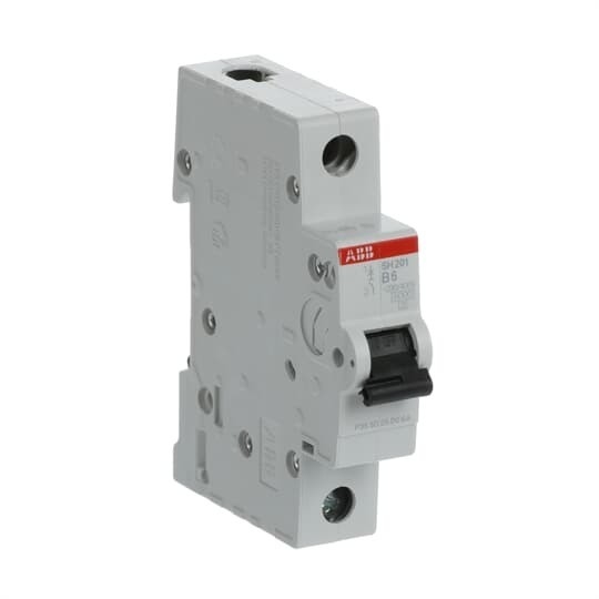 1P SH201-B6 Interruptor de circuito en miniatura B 6 A para el sistema de distribución eléctrica