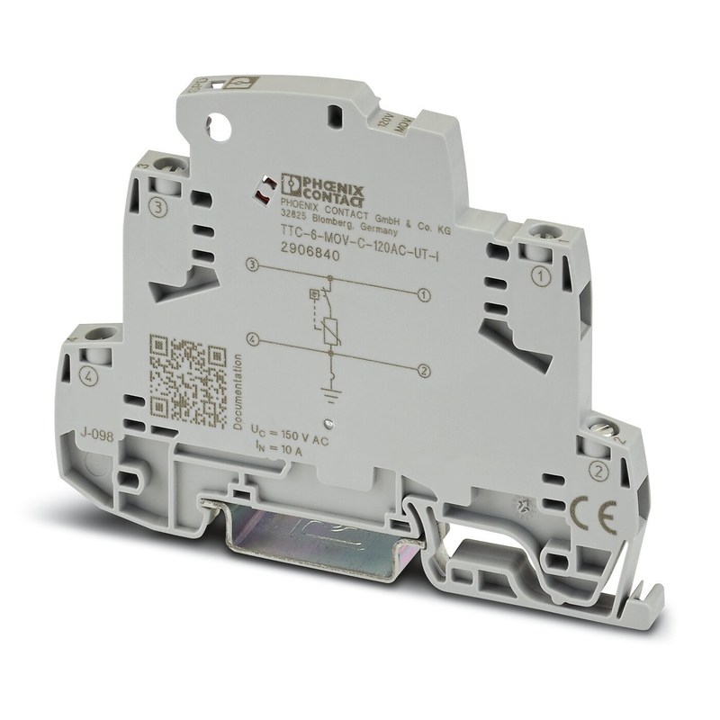 Protector de sobretensiones 120AC TTC-6-MOV-C-UT-I para 2 polos y la satisfacción del cliente garantizada