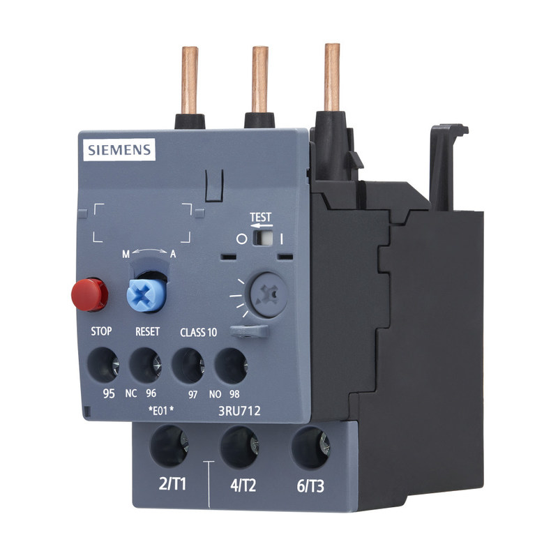 3RU7 tamaño S0 RELÉ PROTECTIVO de sobrecarga sellada 3RU7126-1FB0 para aplicaciones eléctricas