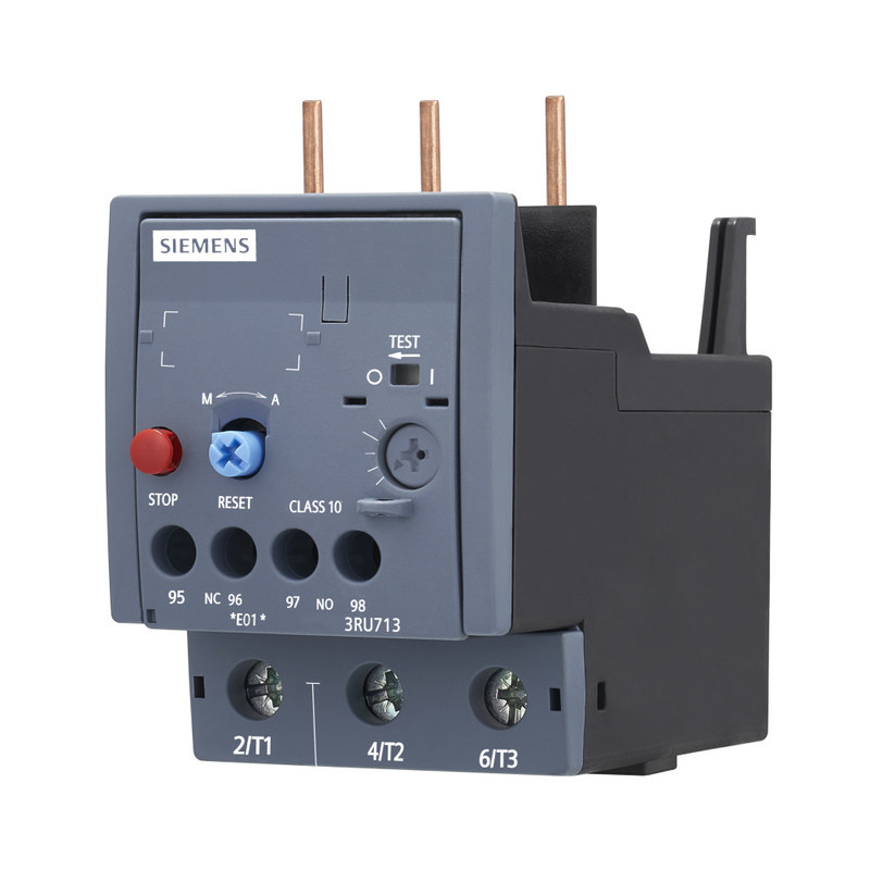 3RU7136-4HB0 Relé de sobrecarga 3RU7 Tamaño S2 61.50 x 96.00 x 109.00MM para el control de tensión