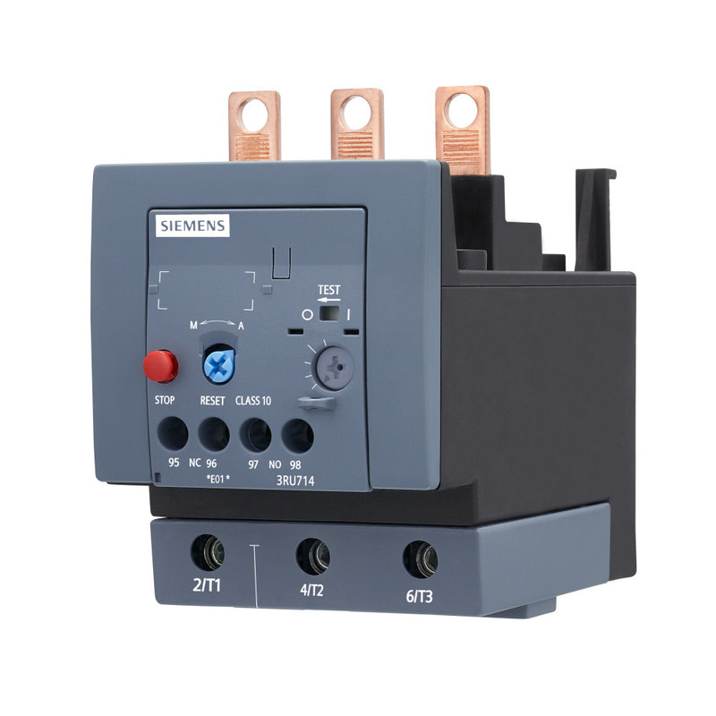 Siemens 3RU7146-4LB0 Tamaño del relé de sobrecarga S3 Carga de contacto para proteger los sistemas de energía