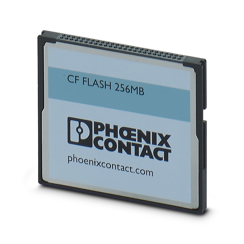 Memoria FLASH CF de grado industrial de 2 GB de Phoenix Contact Una necesidad para su sistema