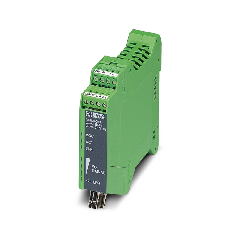 2708083 PSI-MOS-DNET Convertidor CAN/FO 850/BM FO para las comunicaciones en red sin fisuras
