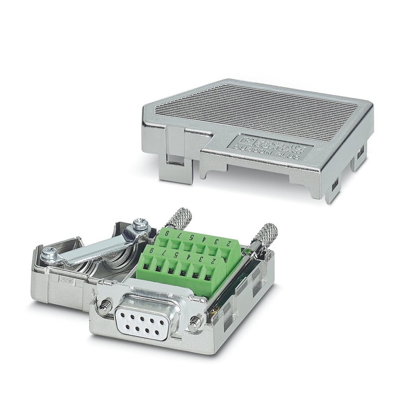 Conexiones sin fisuras con Phoenix Contact 2799490 Conector de autobús SUBCON-PLUS F2 D-SUB
