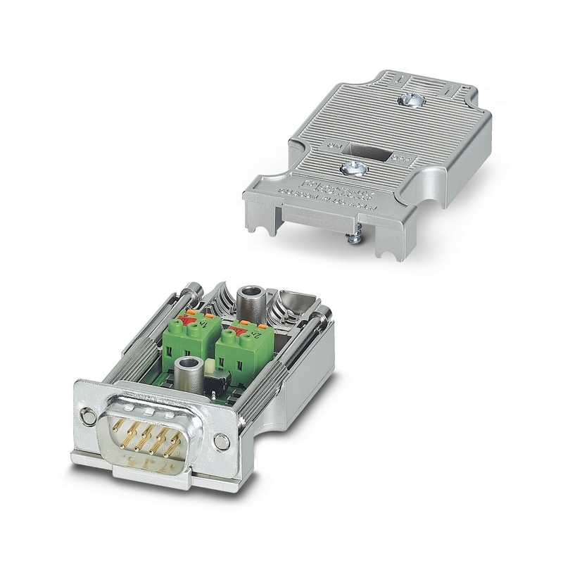 2744377 Conector de bus D-SUB para la transmisión de datos