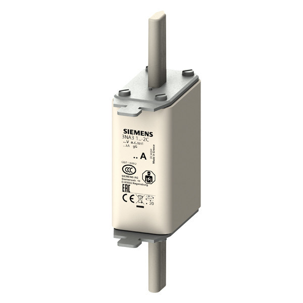 PLC 3NA3122-2C LV HRC Fuse Link GL/GG con indicador delantero tamaño 1 op. AC 500V