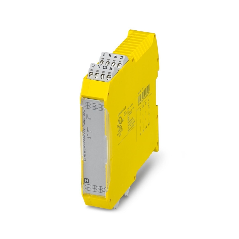Función de protección PSR-MC45-3NO-1DO-24DC-SP Relay de acoplamiento para aplicaciones industriales