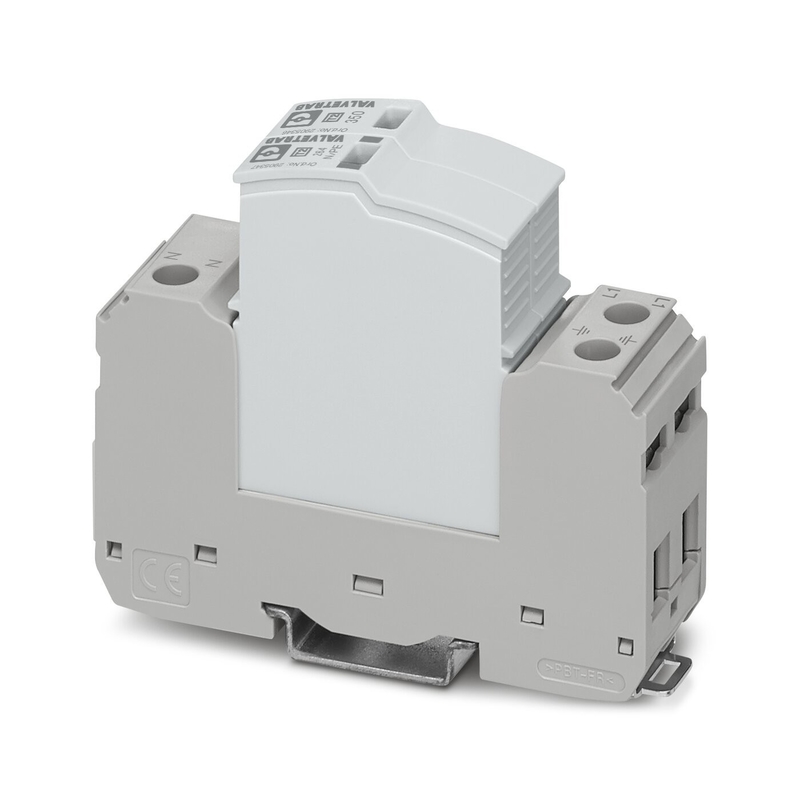 Contacto con Phoenix 2905333 Protector contra sobretensiones VAL-SEC-T2-1S-350-FM para aplicaciones de 3 polos