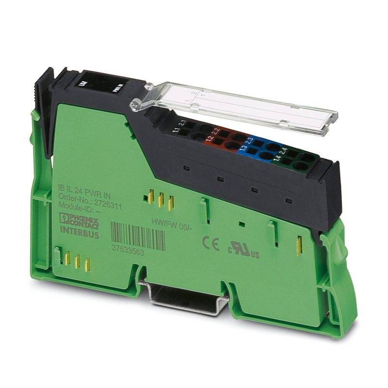 2861331 IB IL 24 PWR IN-PAC módulo de alimentación de contacto Phoenix con nivel de protección IP20