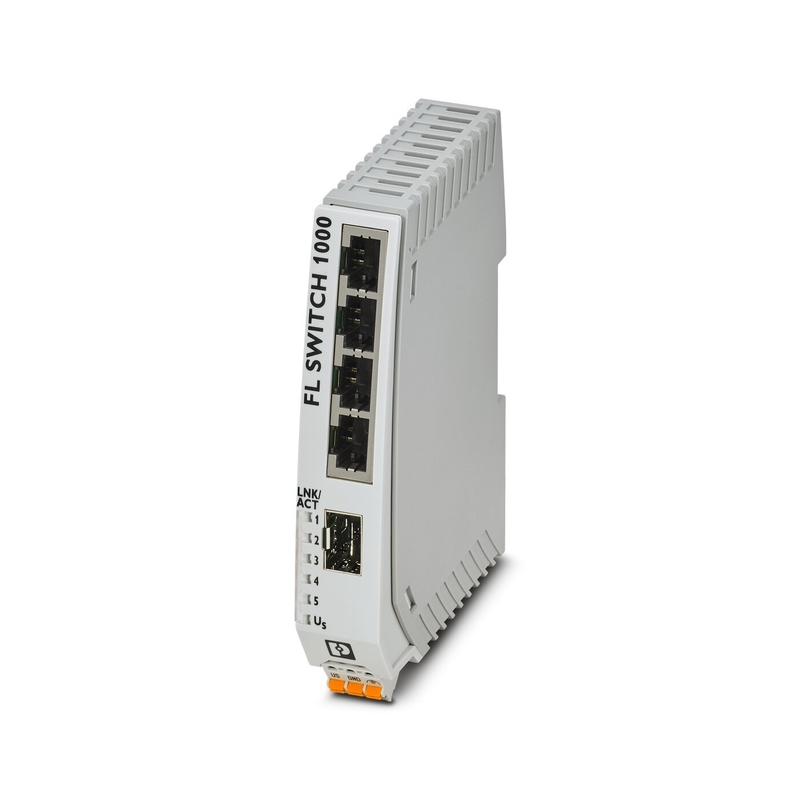 Nivel de protección IP65 FL SWITCH 1108N Interruptor Ethernet industrial para red EtherNet/IP
