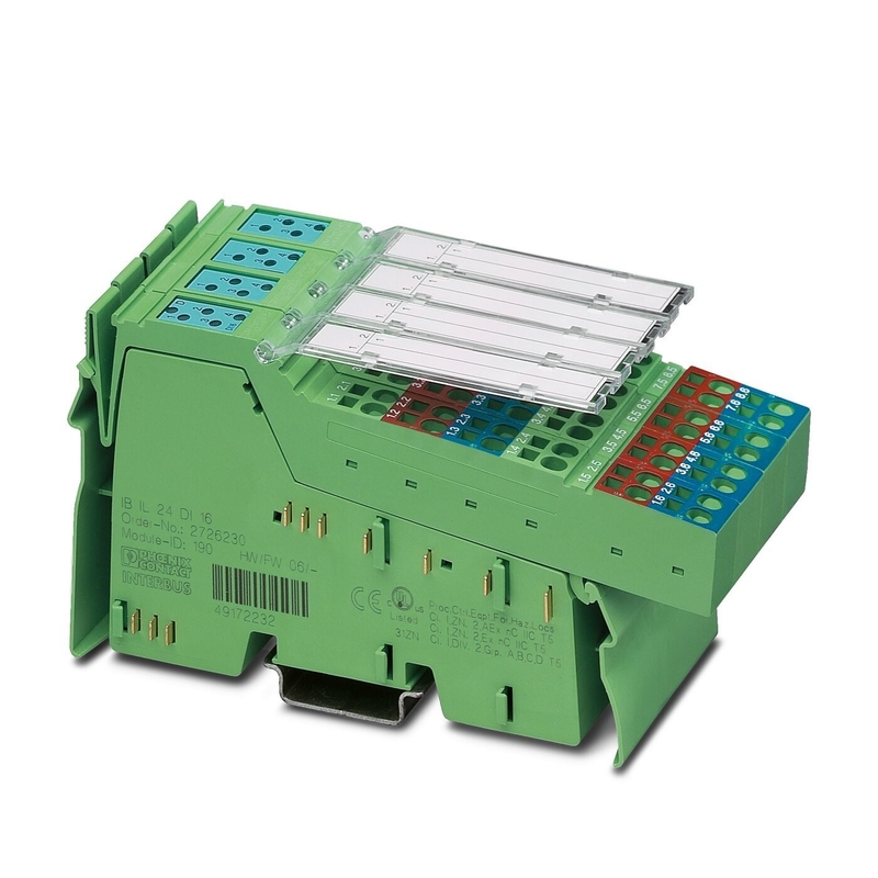 2861250 IB IL 24 DI 16-PAC módulo digital de contacto Phoenix con nivel de protección IP20