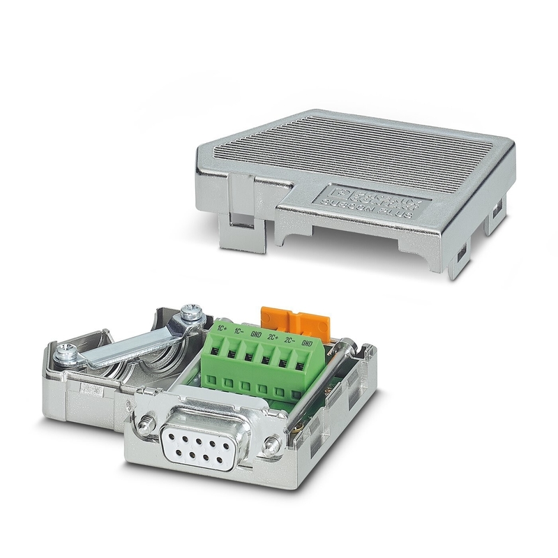 2744694 SUBCON-PLUS-CAN Conector de bus D-SUB de contacto Phoenix con una alta compatibilidad