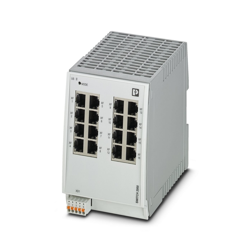 FL SWITCH 2016 Phoenix Contact Industrial Ethernet Switch para y por la red EtherNet/IP