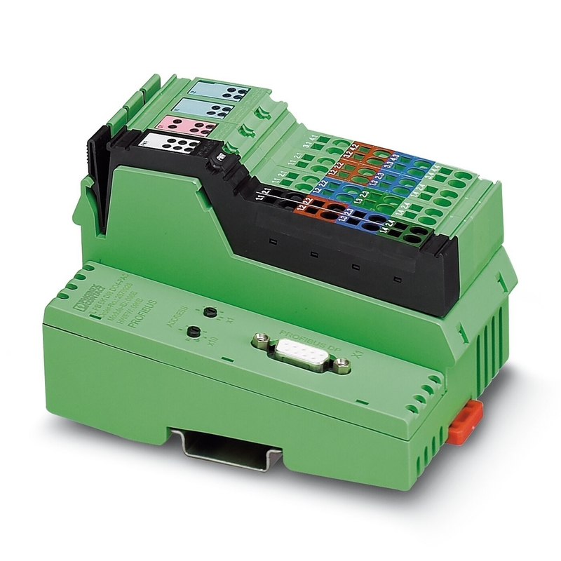 Conector de bus de contacto Phoenix IL MOD BK DI8 DO4-PAC Adecuado para las necesidades del cliente