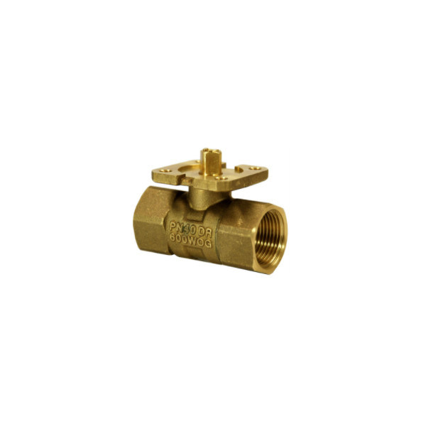 Automatización de control de edificios PLC de 2 puertos PN40 BPZ VAI61.20-6.3 válvula de bolas de rosca interna