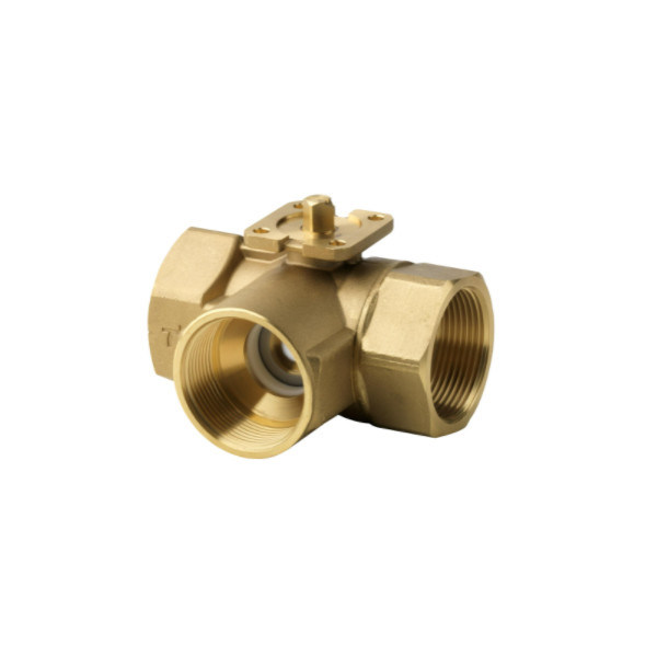 3 puertos BPZ VBI61.50-40 válvula de bolas de rosca interna para el sistema de control de automatización de edificios