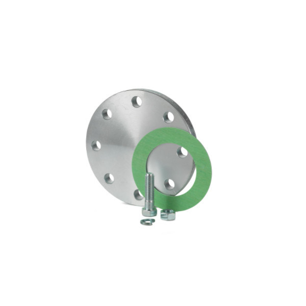 DN80 Válvula de solenoide B Placa ciega de puerto Compatible con el PLC BPZ Z155/80 Flange de blanqueo