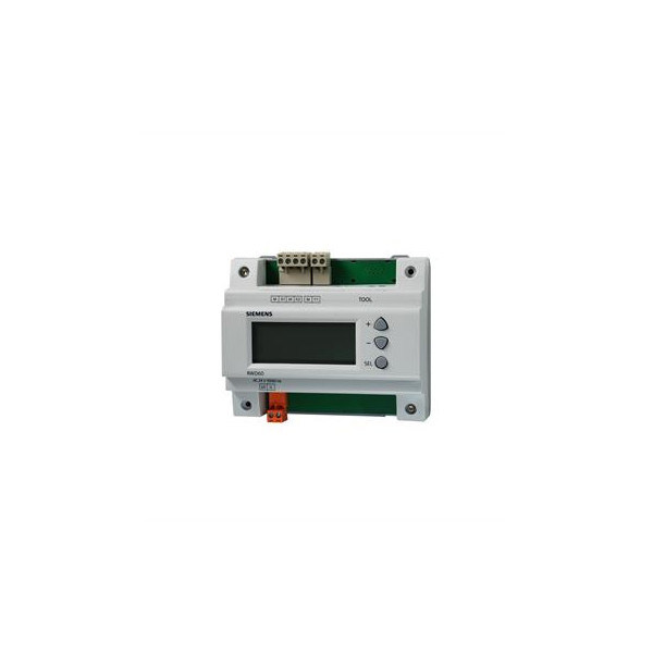Gestione su edificio de manera eficiente con el controlador S55370-C135 RWD60 y la pantalla en inglés
