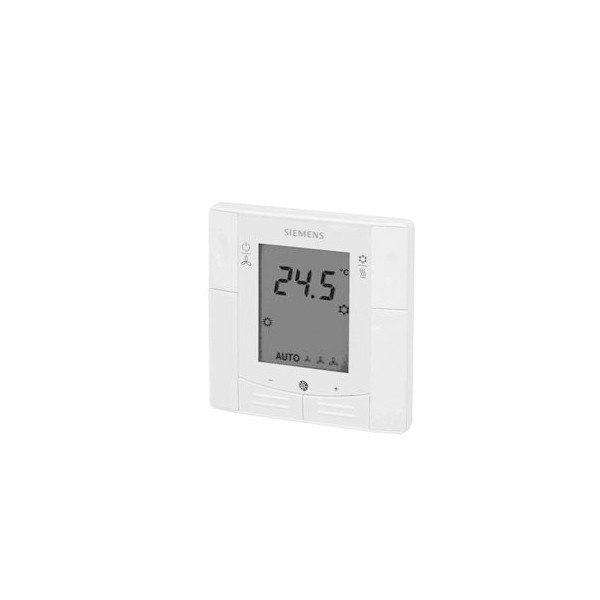 Control de temperatura del edificio con controlador de temperatura ambiente S55770-T187 RDF310.2/MM